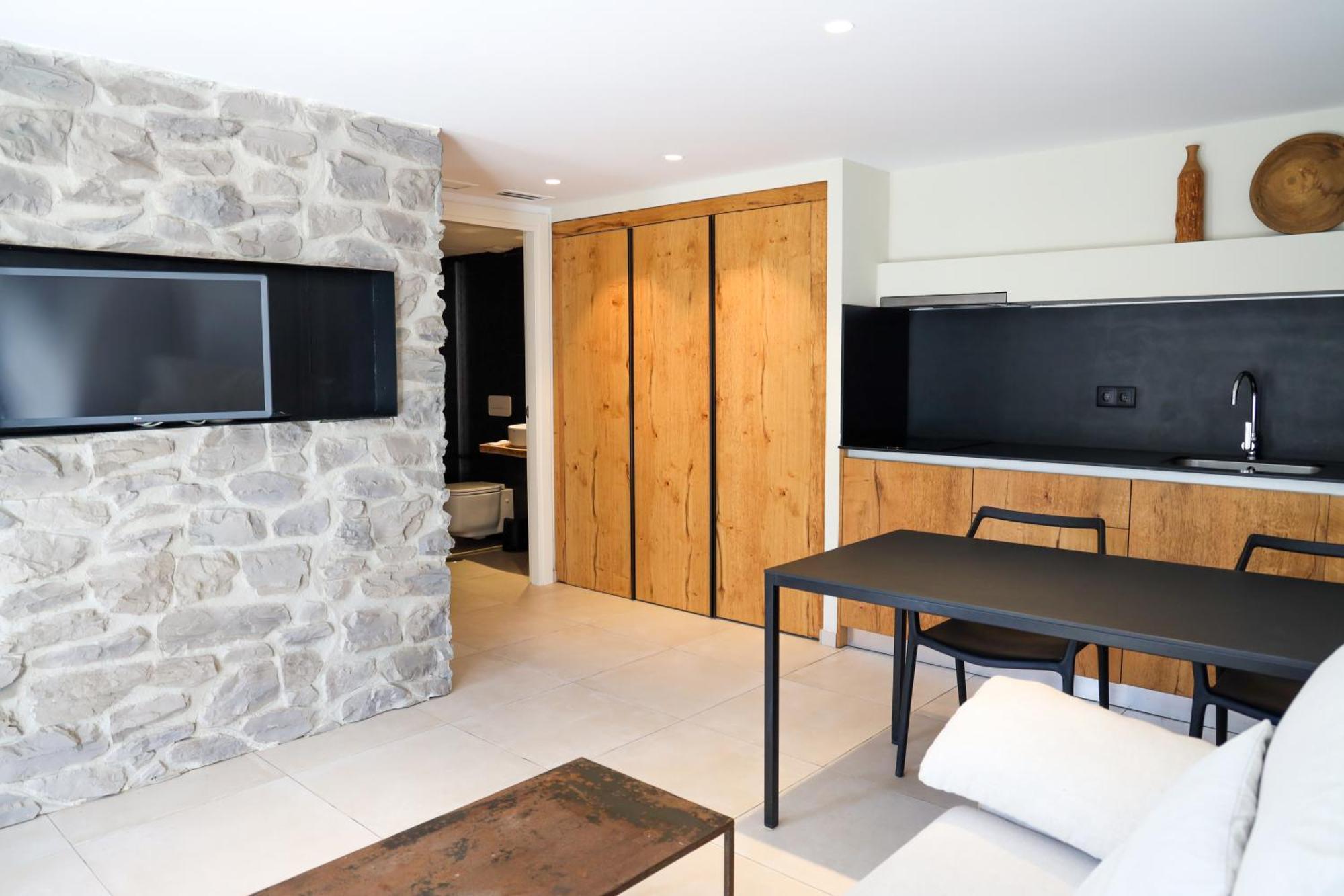 Cala Vadella Beachwalk Suites Ruang foto